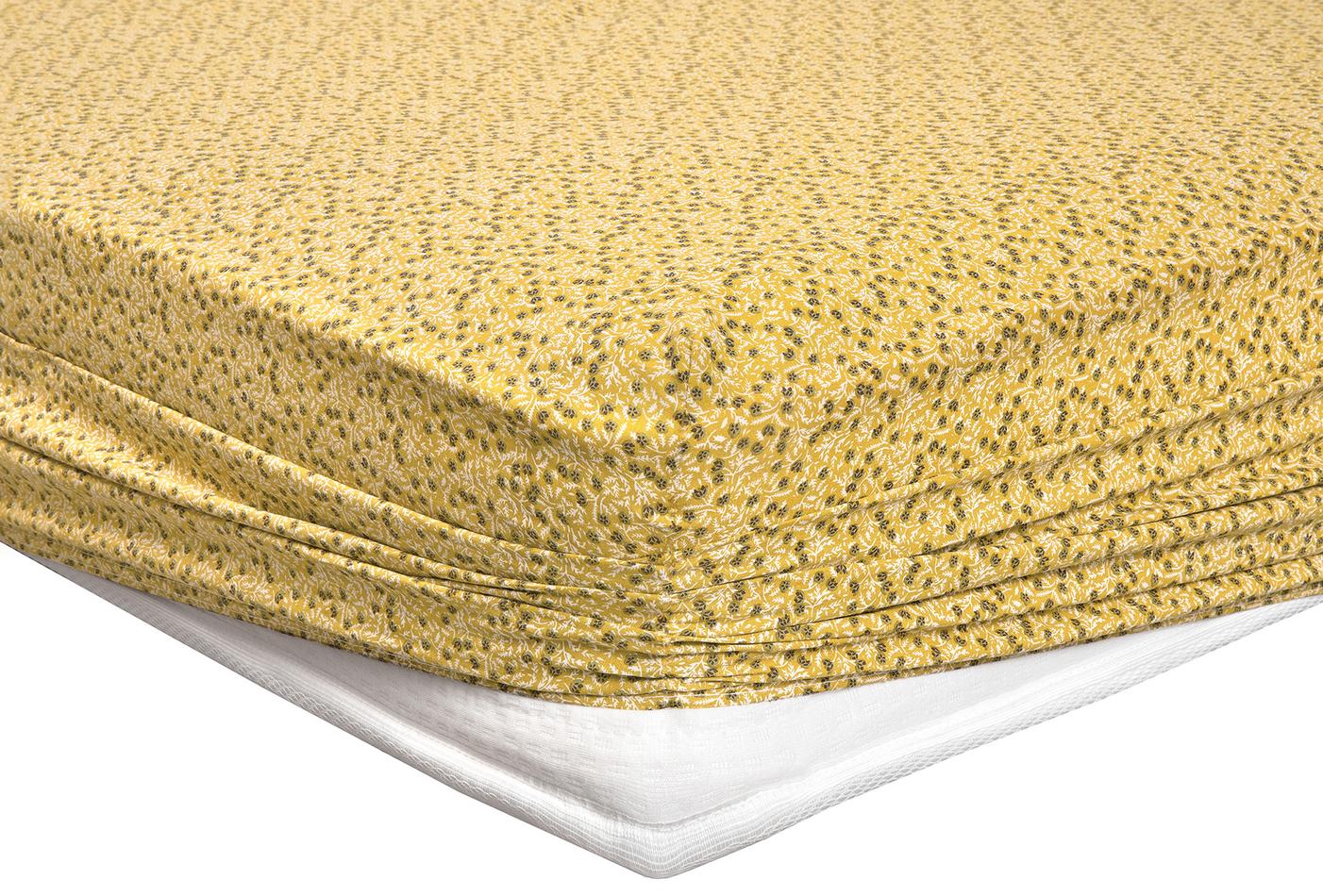 Mix Match Ditsy Safran Hoeslaken Eenpersoons - foto 3