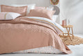 Curly Oudroze Bed Sprei Eenpersoons
