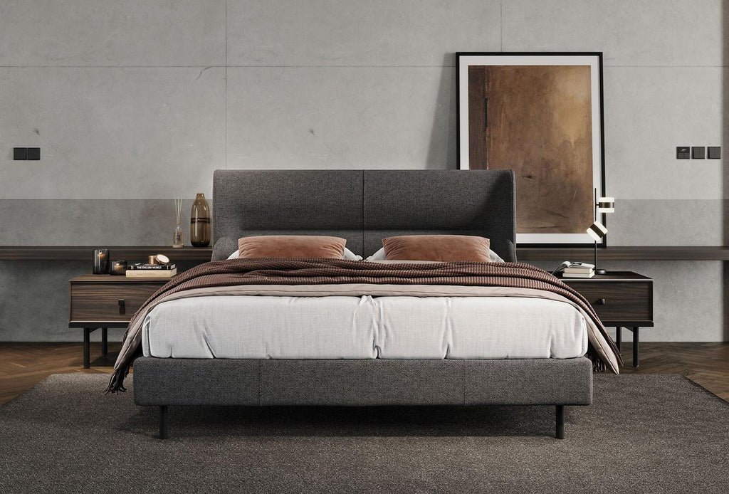 Parma Bed Incl. Hoofdbord Antraciet - foto 4