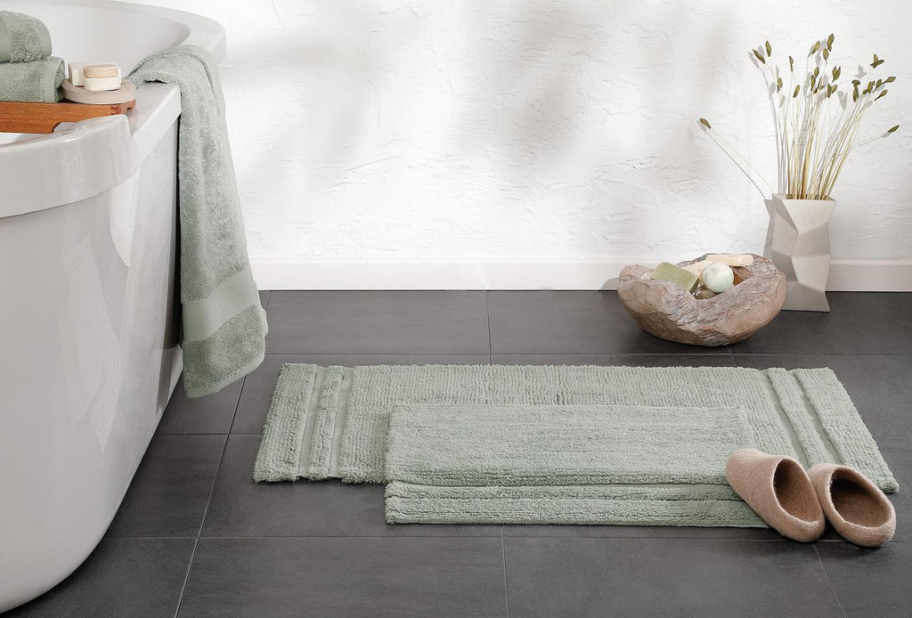 Felicia Nil Groen Badkamer Mat Set 50x60 cm 60x100 cm