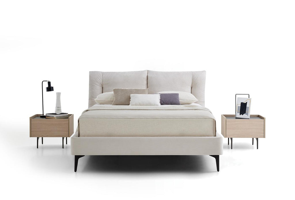 Terra Bed Incl. Hoofdbord 160x200 cm Creme - foto 6