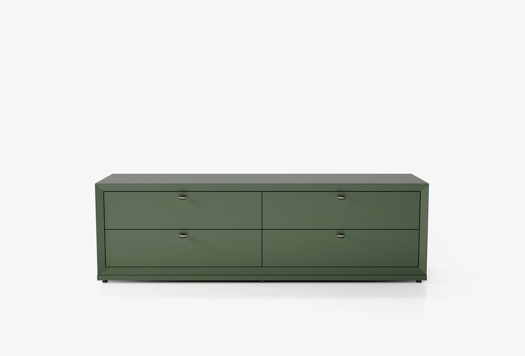 Fit Flex 4 met lades met basis Module Groen 160x49 - foto 5