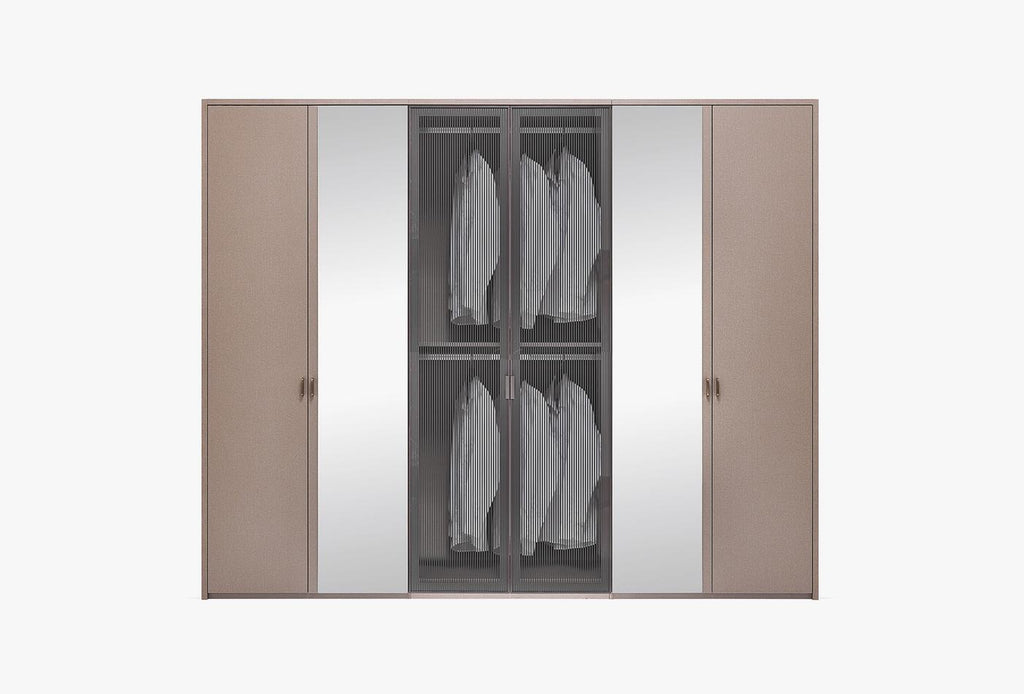 Berta Kledingkast 6-deurs 272x221 cm - foto 2
