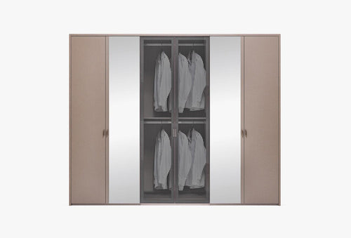 Berta Kledingkast 6-deurs 272x221 cm - foto 2