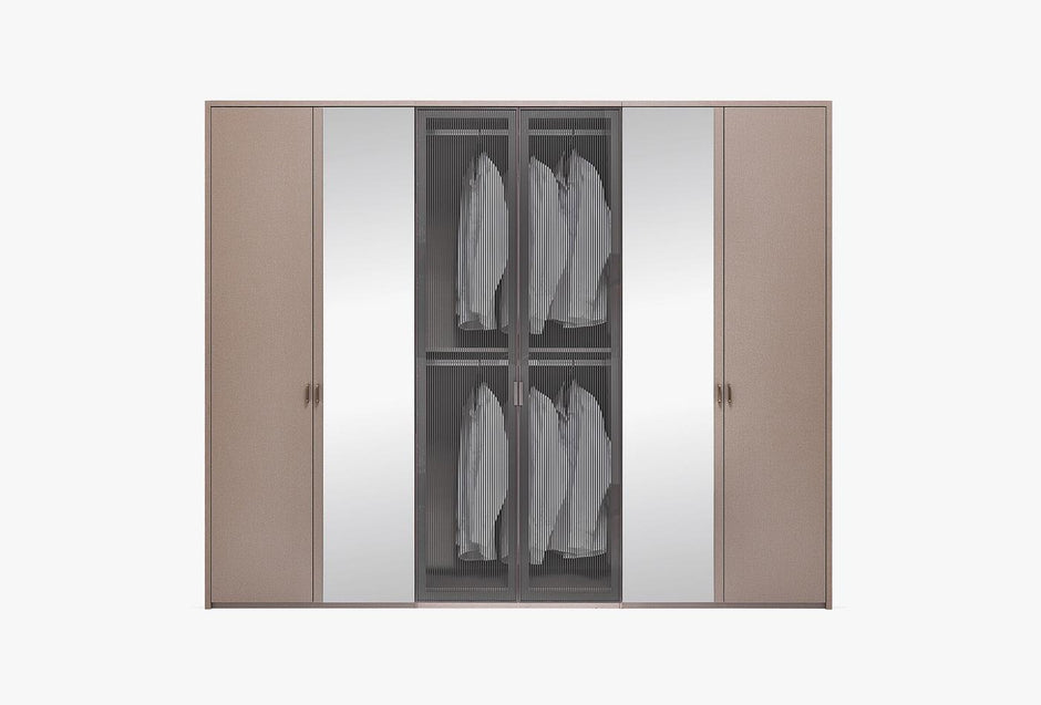 Berta Kledingkast 6-deurs 272X221 Cm