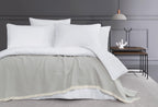 Aina Beige Beige gestreept Dekbedovertrekset Tweepersoons - foto 3