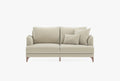 Fiore 2-Zitsbank met Slaapfunctie Mohair Creme
