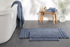 Felicia Indigo Badkamer Mat Set 50x60 cm 60x100 cm