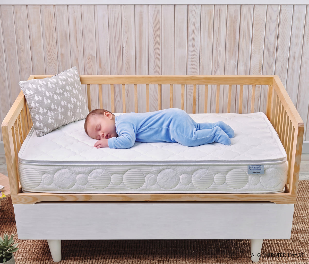 Milky Comfy Pocket Pocketvering Mini Matras - foto 5