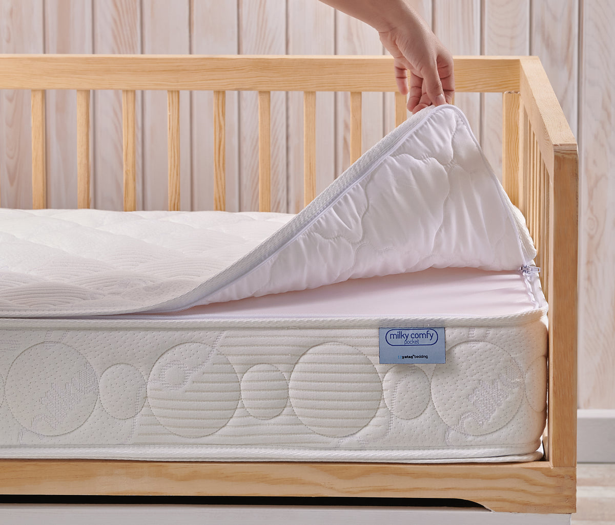Milky Comfy Pocket Pocketvering Mini Matras - foto 6