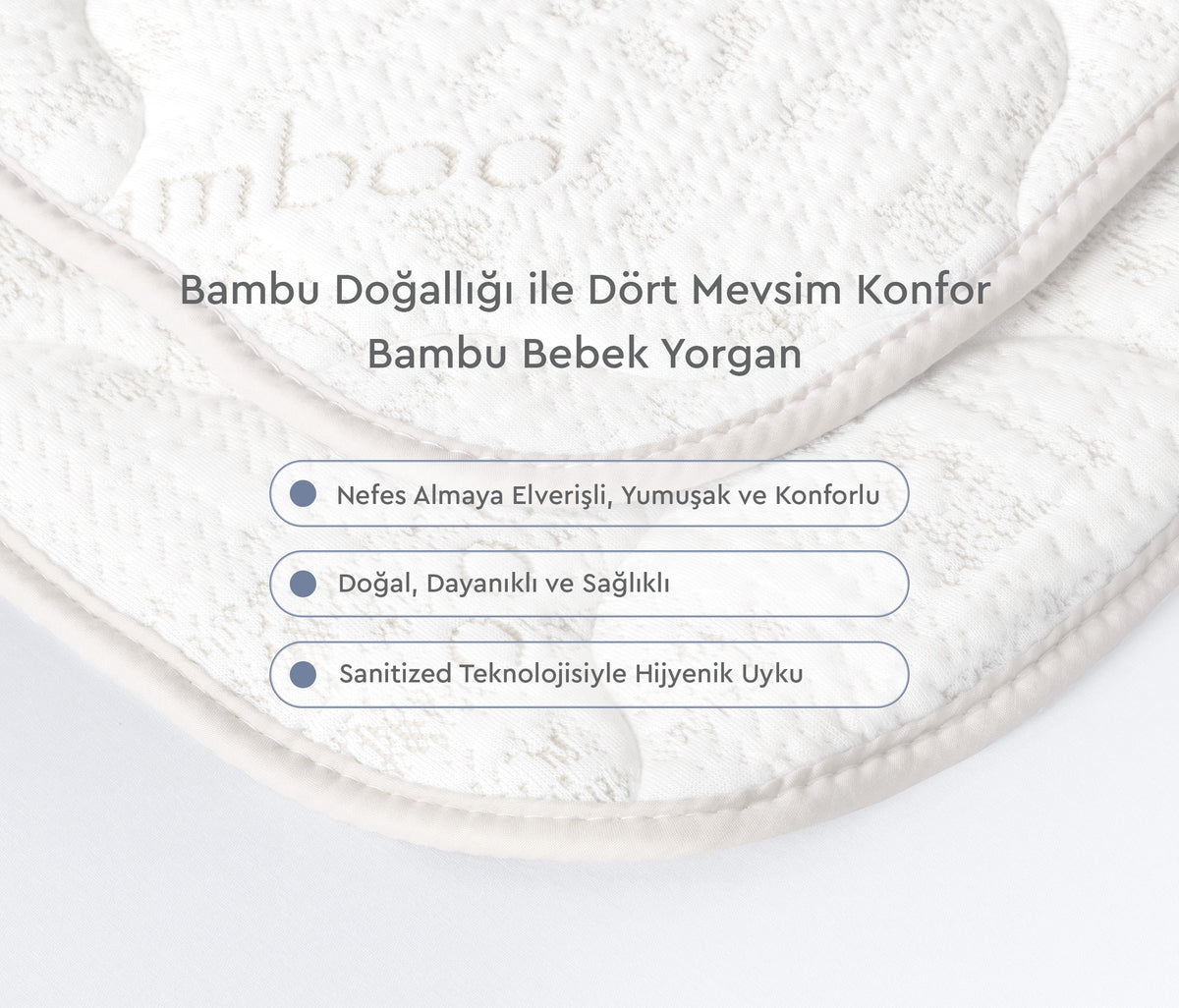 Bamboe Baby Dekbed met Bamboe Kussen - foto 3