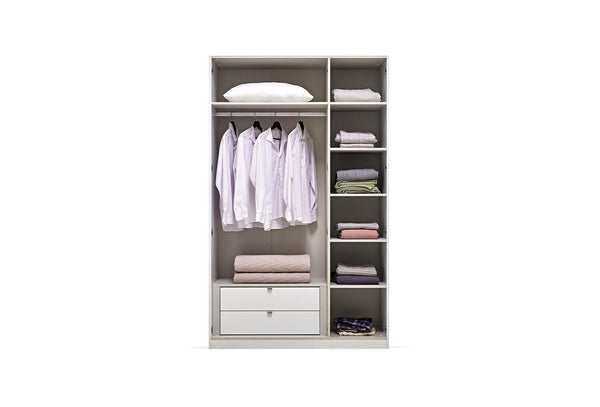 Legato Kledingkast 3-deurs 136X222 Cm