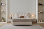 Cante Boxspring Met Hoofdbord Beige - foto 4