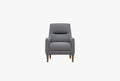 Pavia Fauteuil Fluweel Grijs