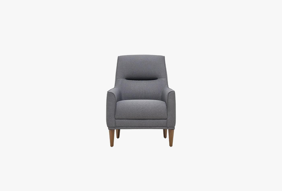Pavia Fauteuil Fluweel Grijs
