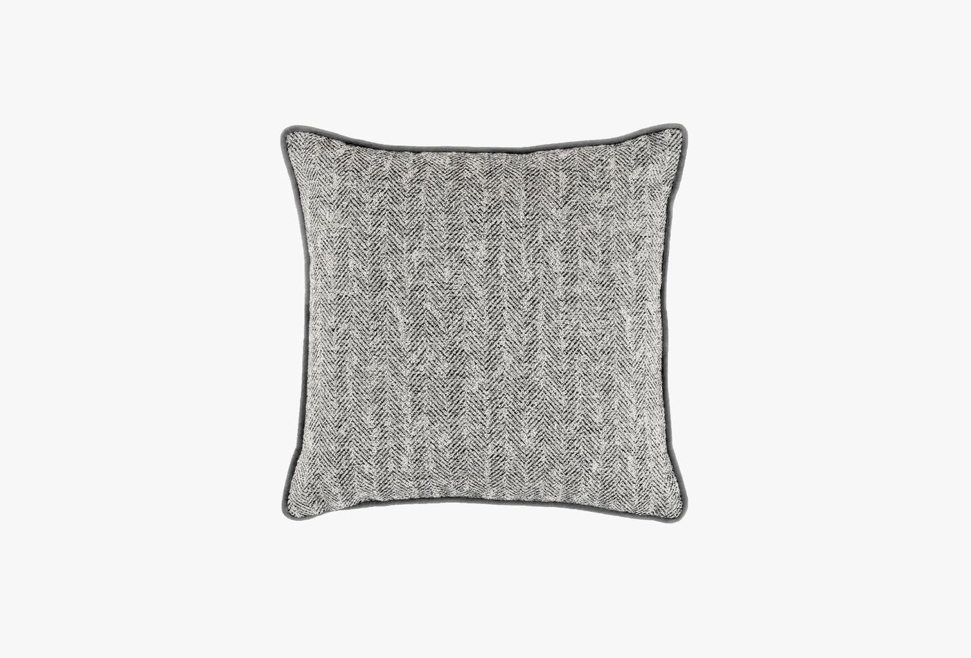 Archer Grijs Dekoratif Sierkussen sloop 43x43 cm