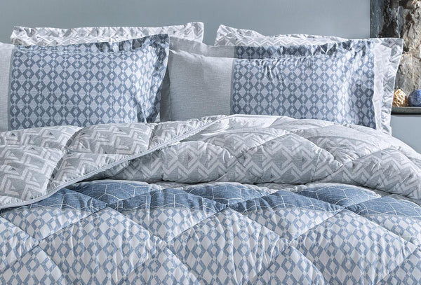 Malin Blauw Slaapset Eenpersoons
