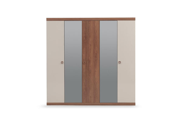 Mistral Kledingkast 5-deurs 222X221 Cm