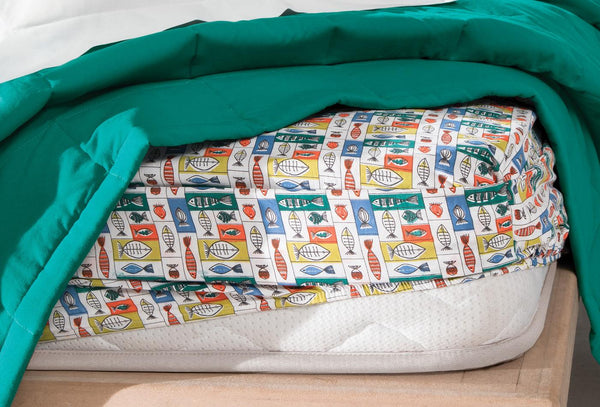 Venice Zumrut Groen Bed Sprei Tk Eenpersoons