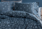 Aveline Indigo Dekbedovertrekset Eenpersoons - foto 4