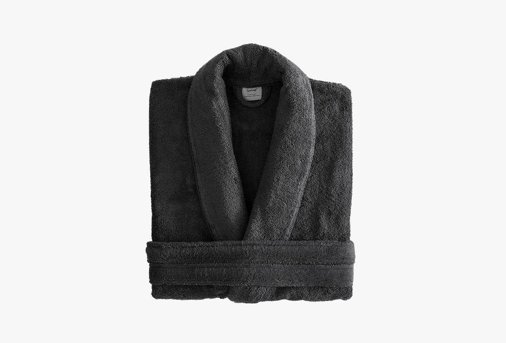 Essentials Antraciet Badjas M