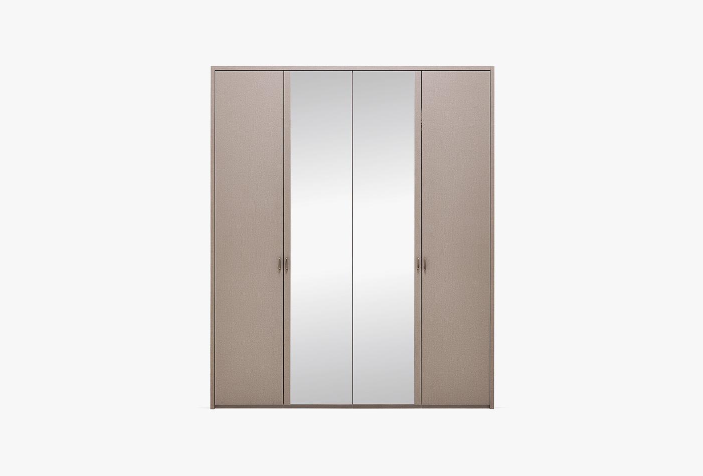 Berta Kledingkast 4-deurs 182x221 cm - foto 2