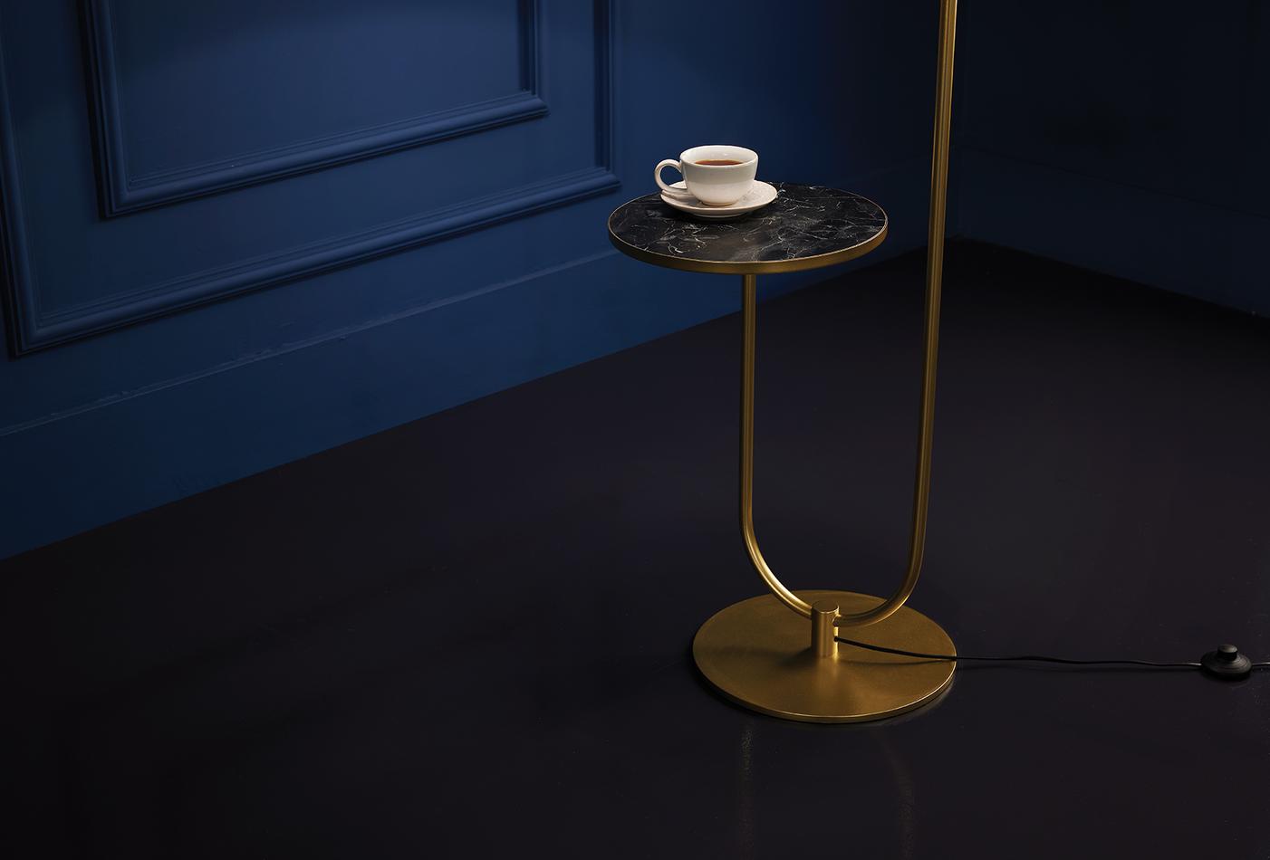 Epic Vloerlamp met tafel Zwart - foto 6
