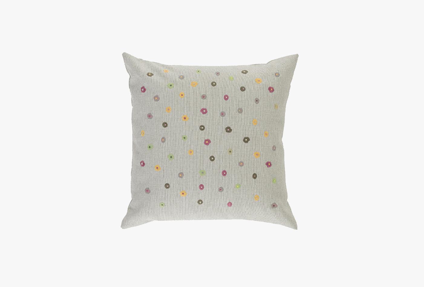 Daisy Ecru Dekoratif Sierkussen sloop 43x43 cm