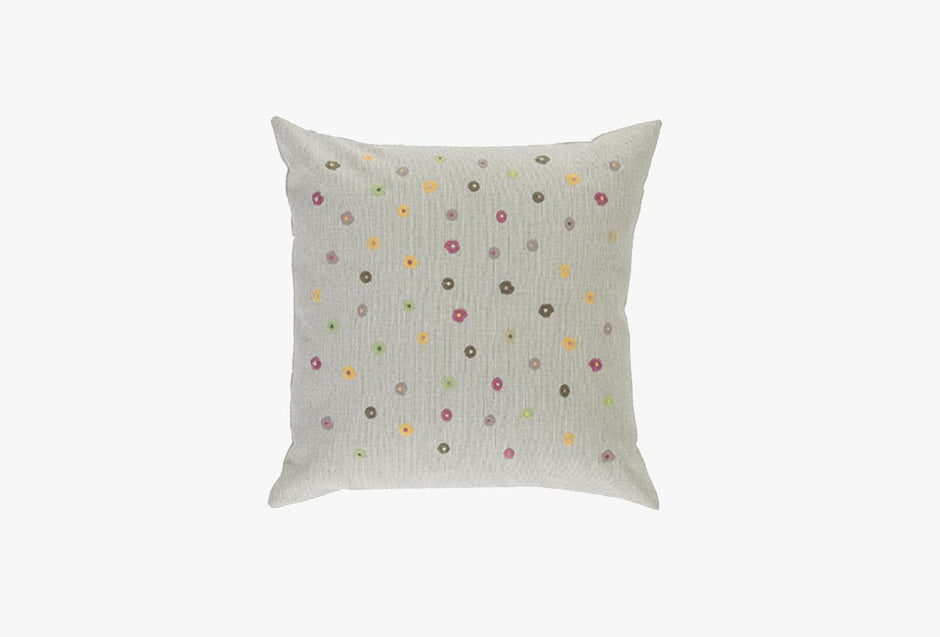 Daisy Ecru Decoratief Sierkussen sloop 43X43 Cm