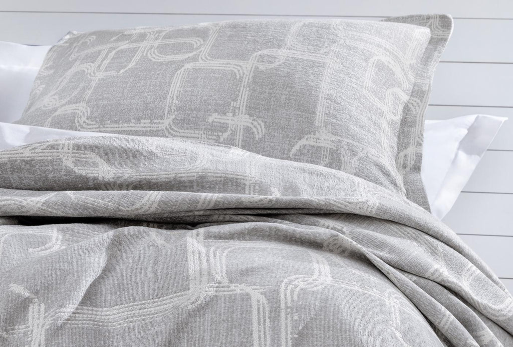 Adena Grijs Bed Sprei Eenpersoons - foto 5