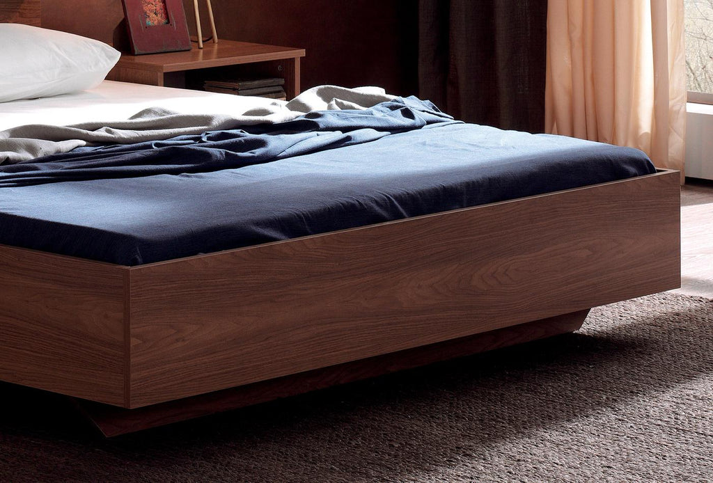 Mistral Bed met hoofdbord 160x200 cm Creme leatherlook - foto 4