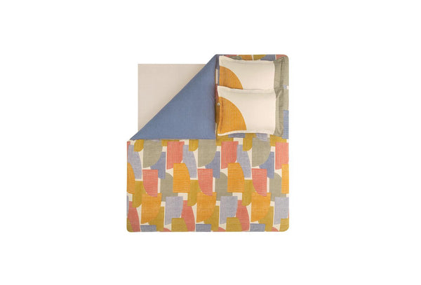 Jerry Blauw Dekbedovertrekset Tweepersoons Xl