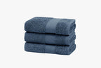 Essentials Navy Gasthanddoek 3-delig 30x50 cm - foto 2
