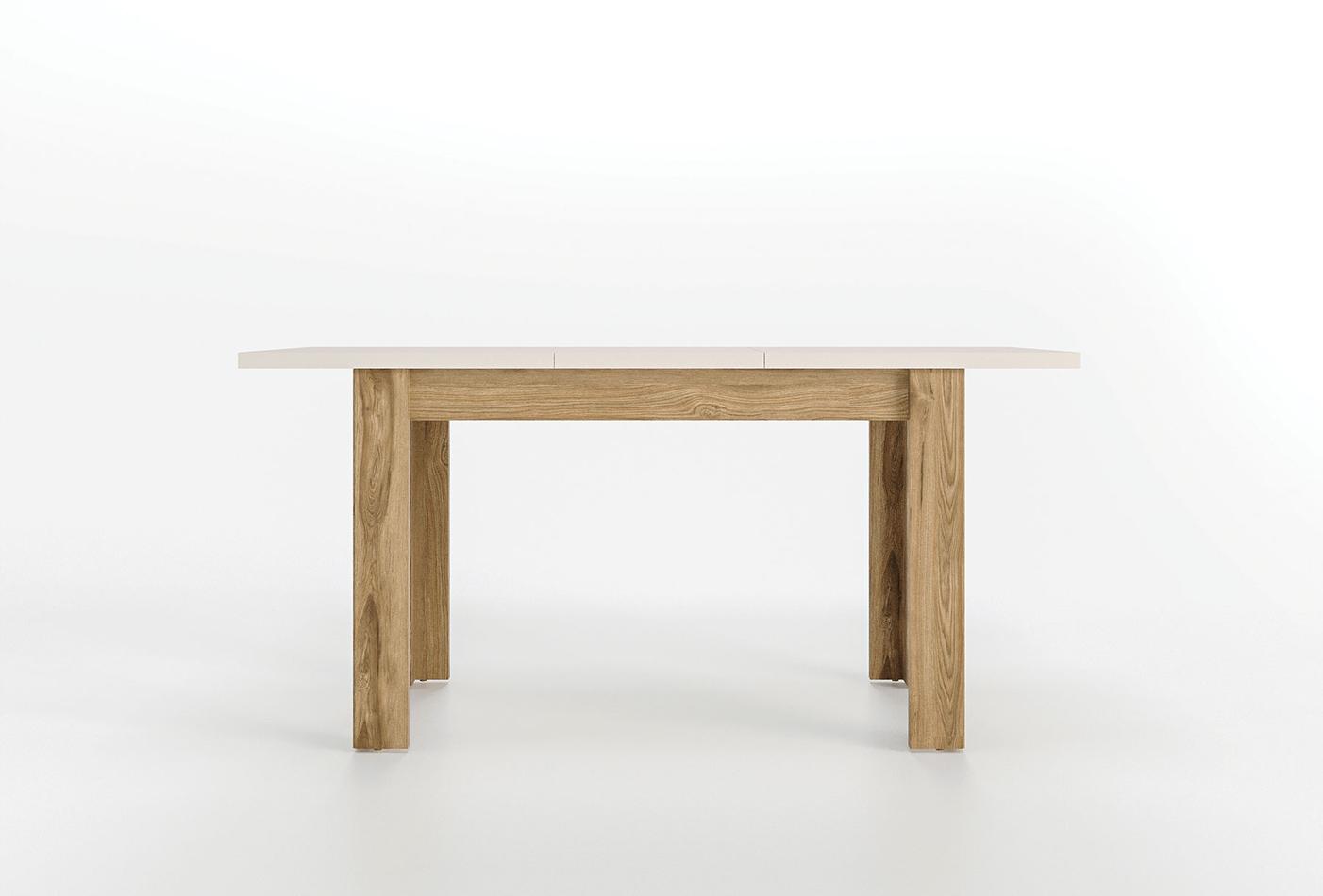 Loreto Eetafel Uitschuifbaar 120-160x80 cm