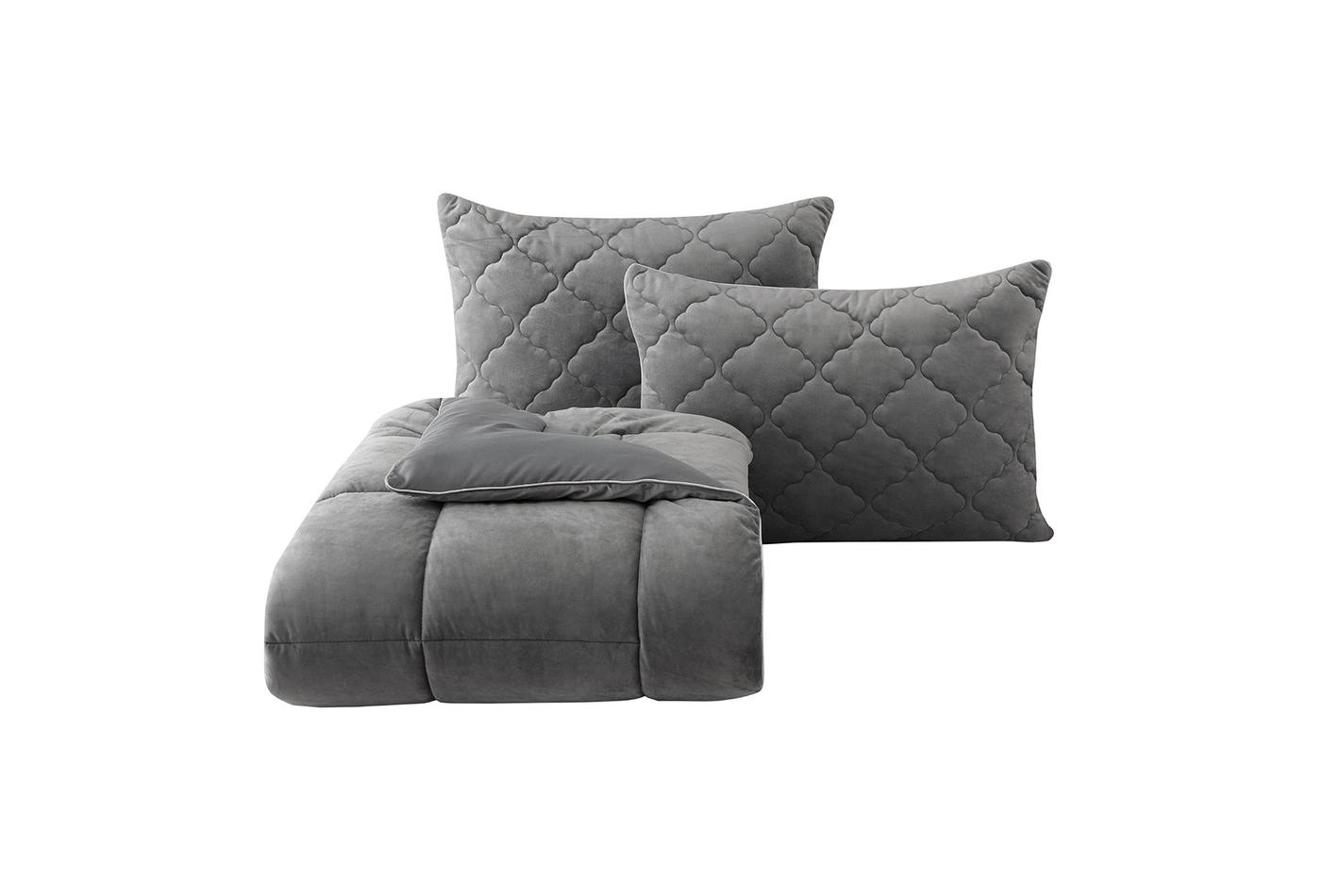 Vovin Velvet Antraciet Dekbed - foto 6