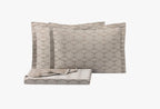 Morty Taupe Bed Sprei Seti Tweepersoons - foto 2