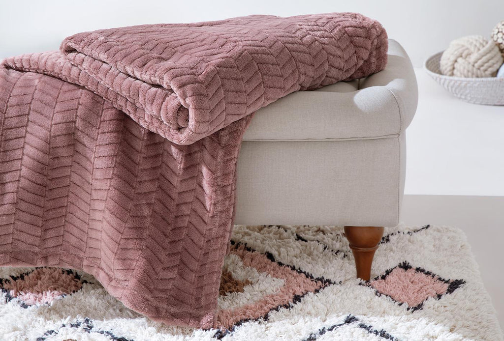 Joy Oudroze Tv-plaid 140x190 cm