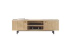 Austin TV-Kast Donker OAK kleur 200x60 cm - foto 4