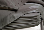 Plain Antraciet Dekbedovertrekset Tweepersoons Xl - foto 4