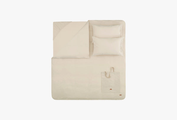 Plain Beige Dekbedovertrekset Tweepersoons