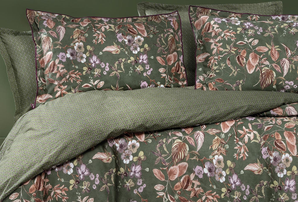 Olender Groen Dekbedovertrekset Eenpersoons - foto 4