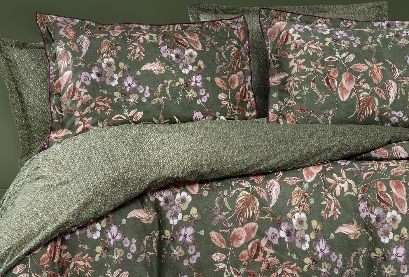 Olender Groen Dekbedovertrekset Eenpersoons - foto 4