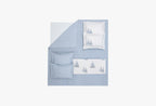 Morian Indigo Pique Bed Sprei Tk Eenpersoons - foto 2