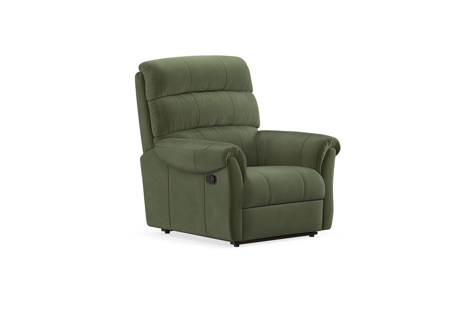 Arizona TV Fauteuil Handbediend Mohair Donkergroen - foto 3
