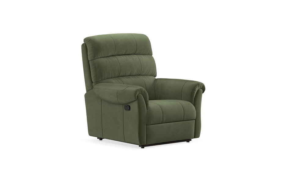 Arizona Manuel mechanisme 1-zits Bank Mohair Donker Groen