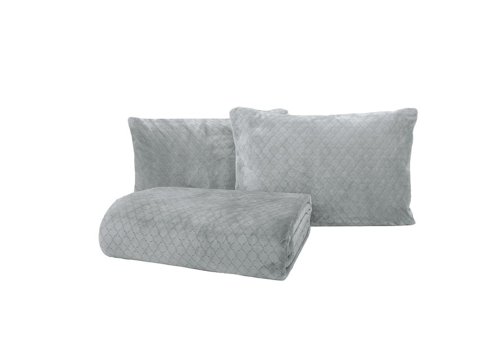 Belly Grijs Bed Sprei Seti - foto 5