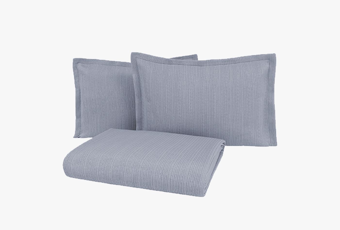 Digna Indigo Bed Sprei Eenpersoons - foto 4
