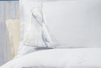 Piera Blauw Pique Tk Tweepersoons - foto 3