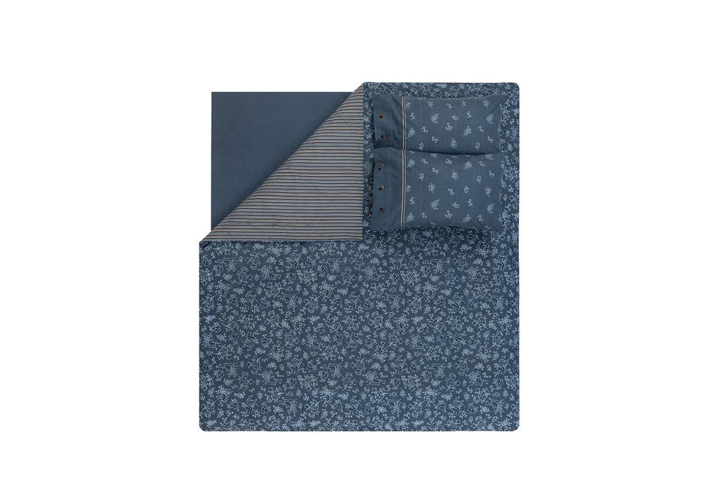 Aveline Indigo Dekbedovertrekset Eenpersoons - foto 6