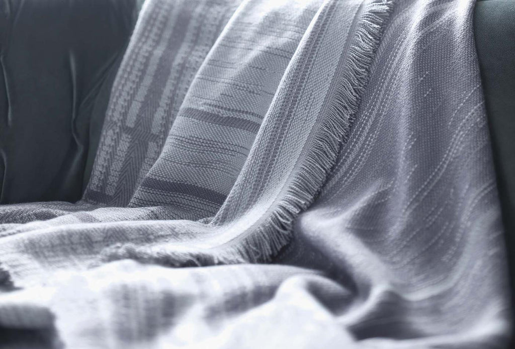 Tess Grijs Bank Plaid 140x190 cm - foto 5